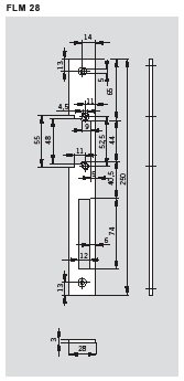 dormakaba FLM28-Easy Adapt
